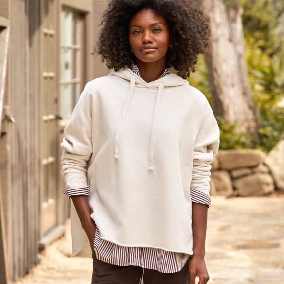 FRANK & EILEEN | KANE Vintage White, Triple Fleece | XS - Picture 1 of 5